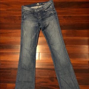 Seven for all mankind bootcut jeans